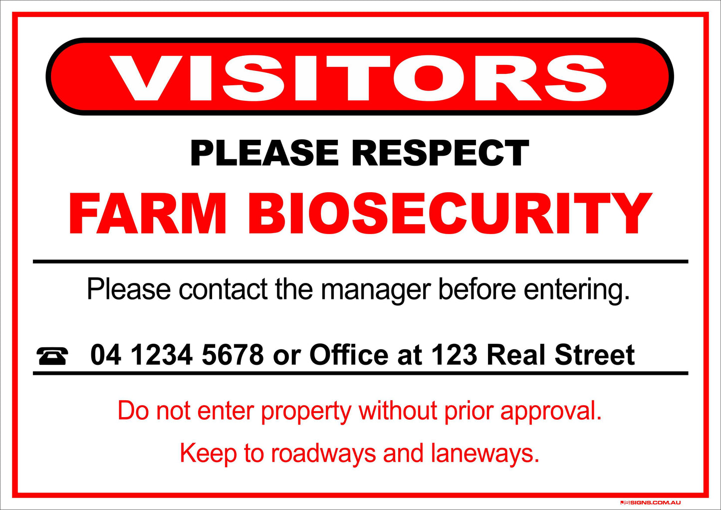 Custom Farm Biosecurity