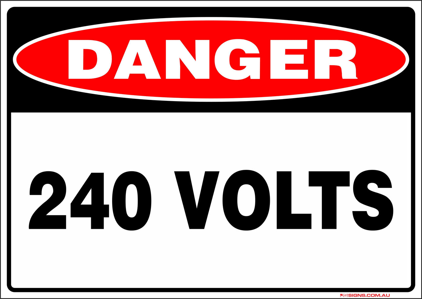 Danger 240 Volts