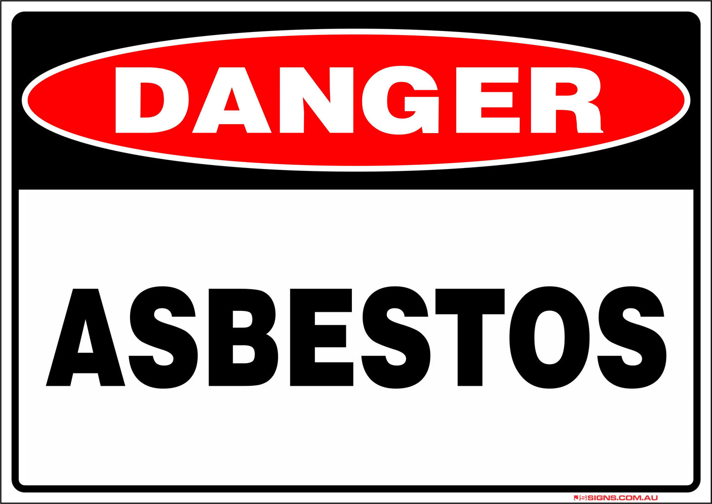 Danger Asbestos