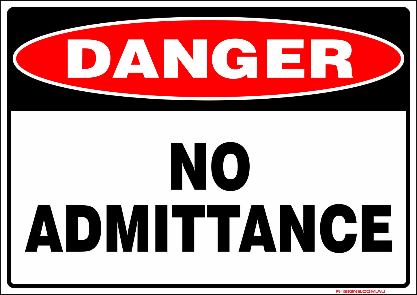 Danger No Admittance