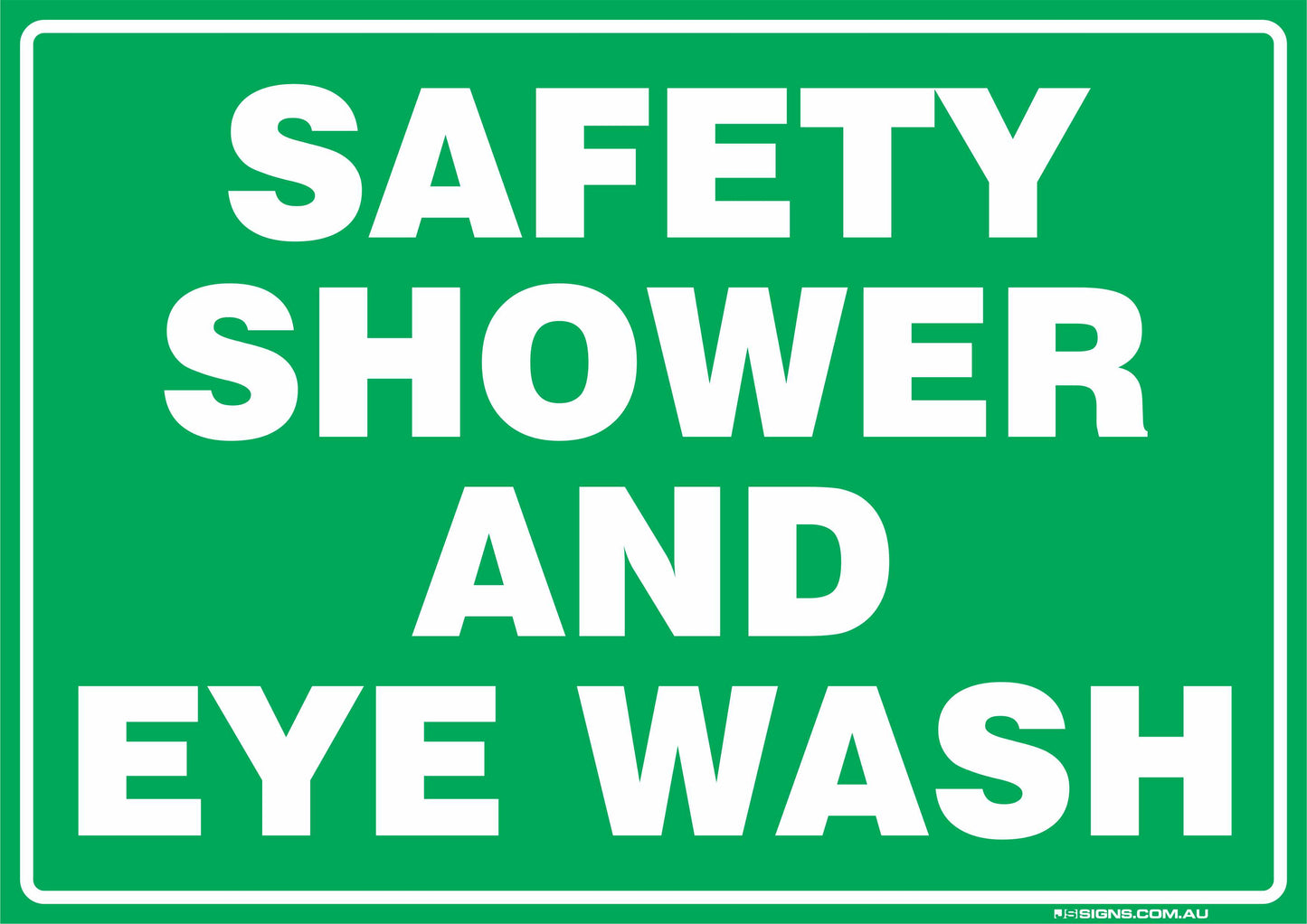Safety Shower and Eye Wash