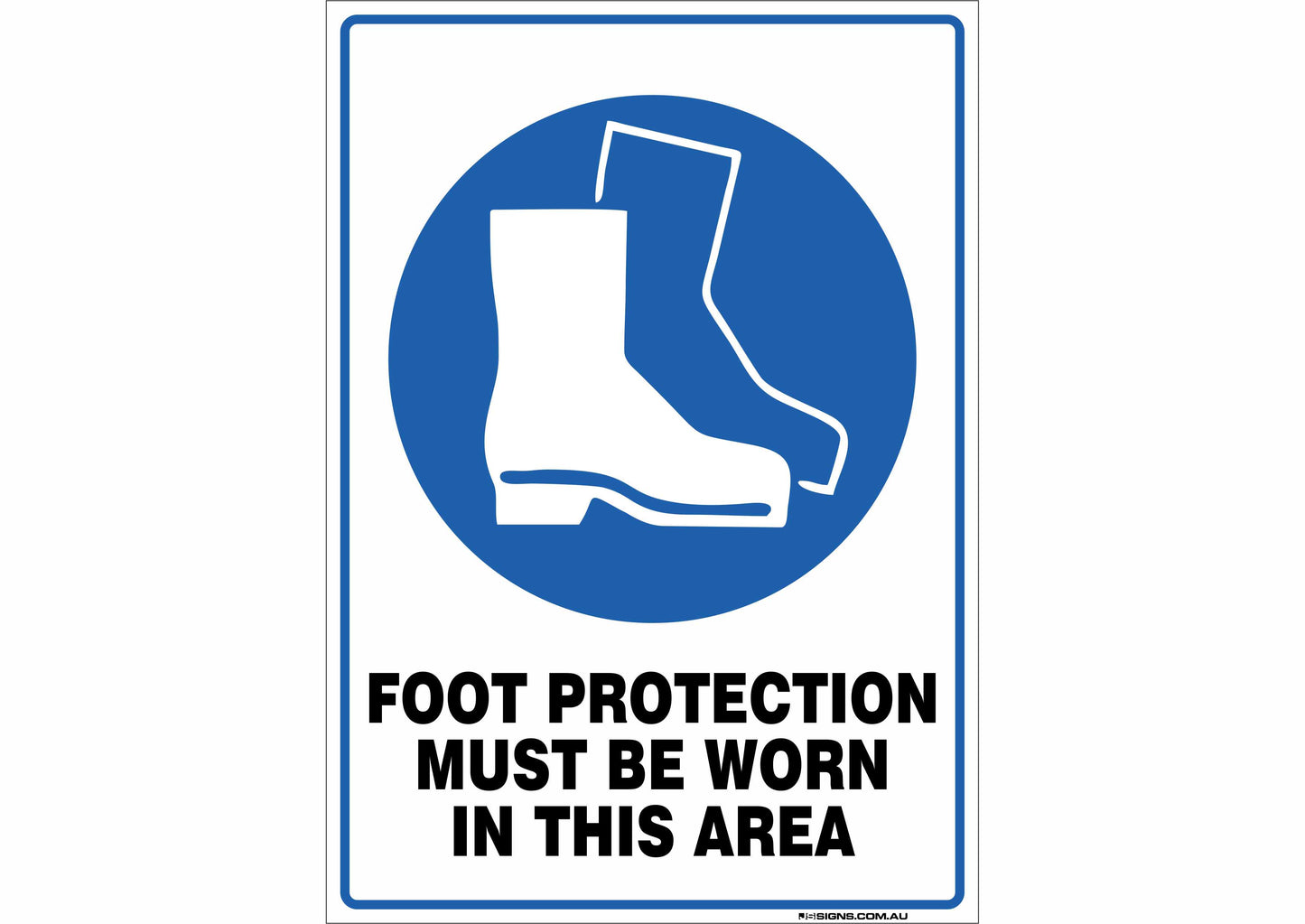 Foot Protection Must Be Worn In This Area