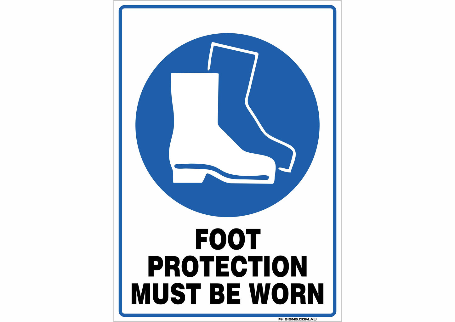 Foot Protection Must Be Worn
