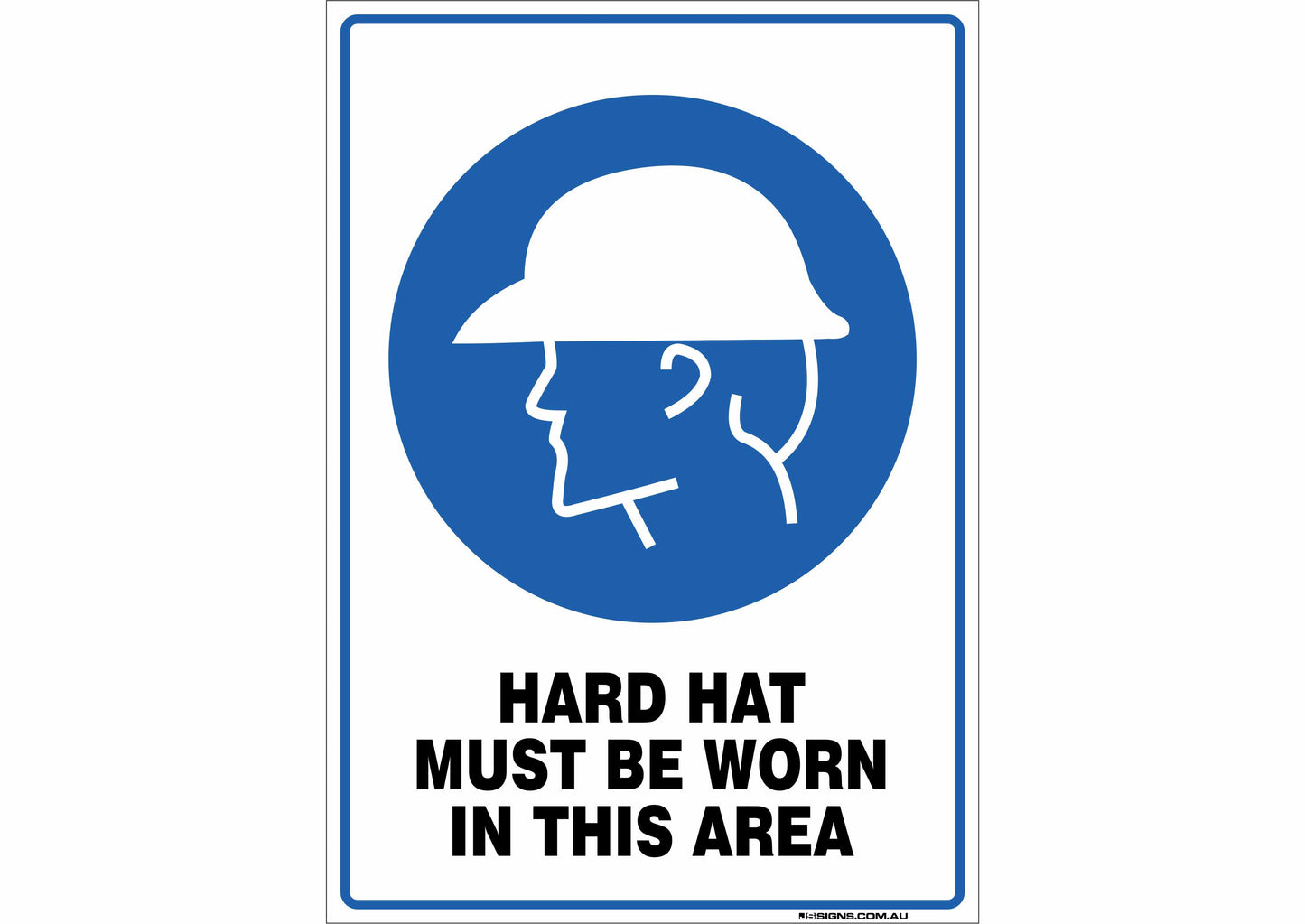 Hard Hat Must Be Worn In This Area