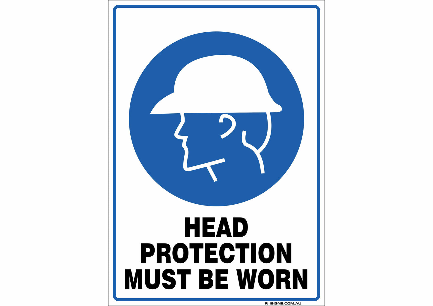 Head Protection Must Be Worn