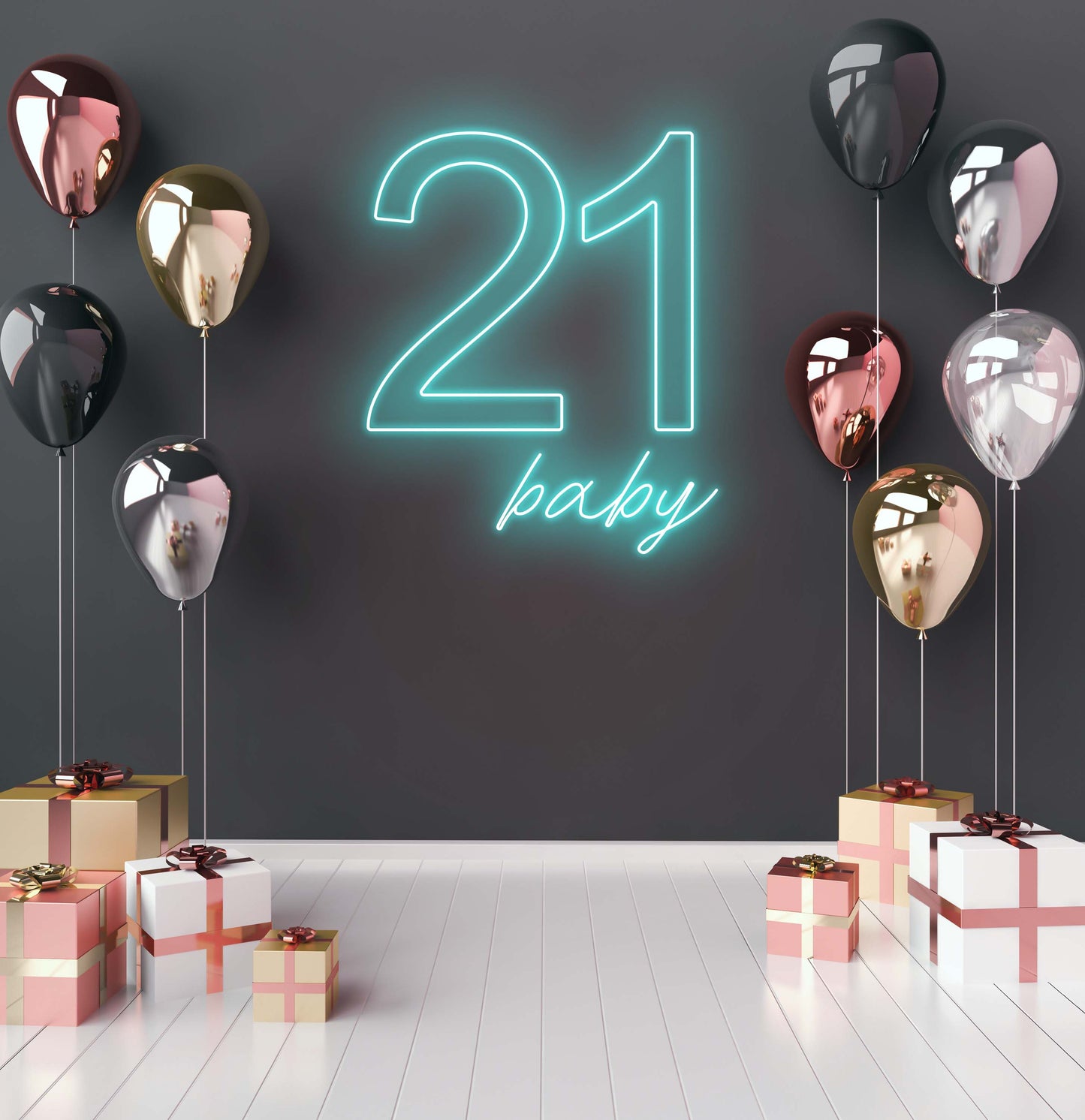 21 Baby LED Neon Sign