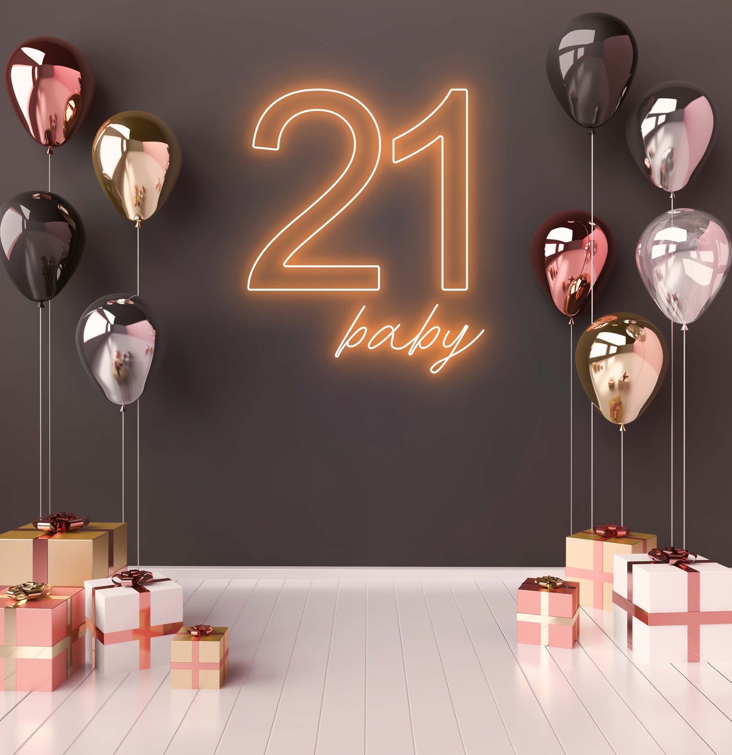 21 Baby LED Neon Sign