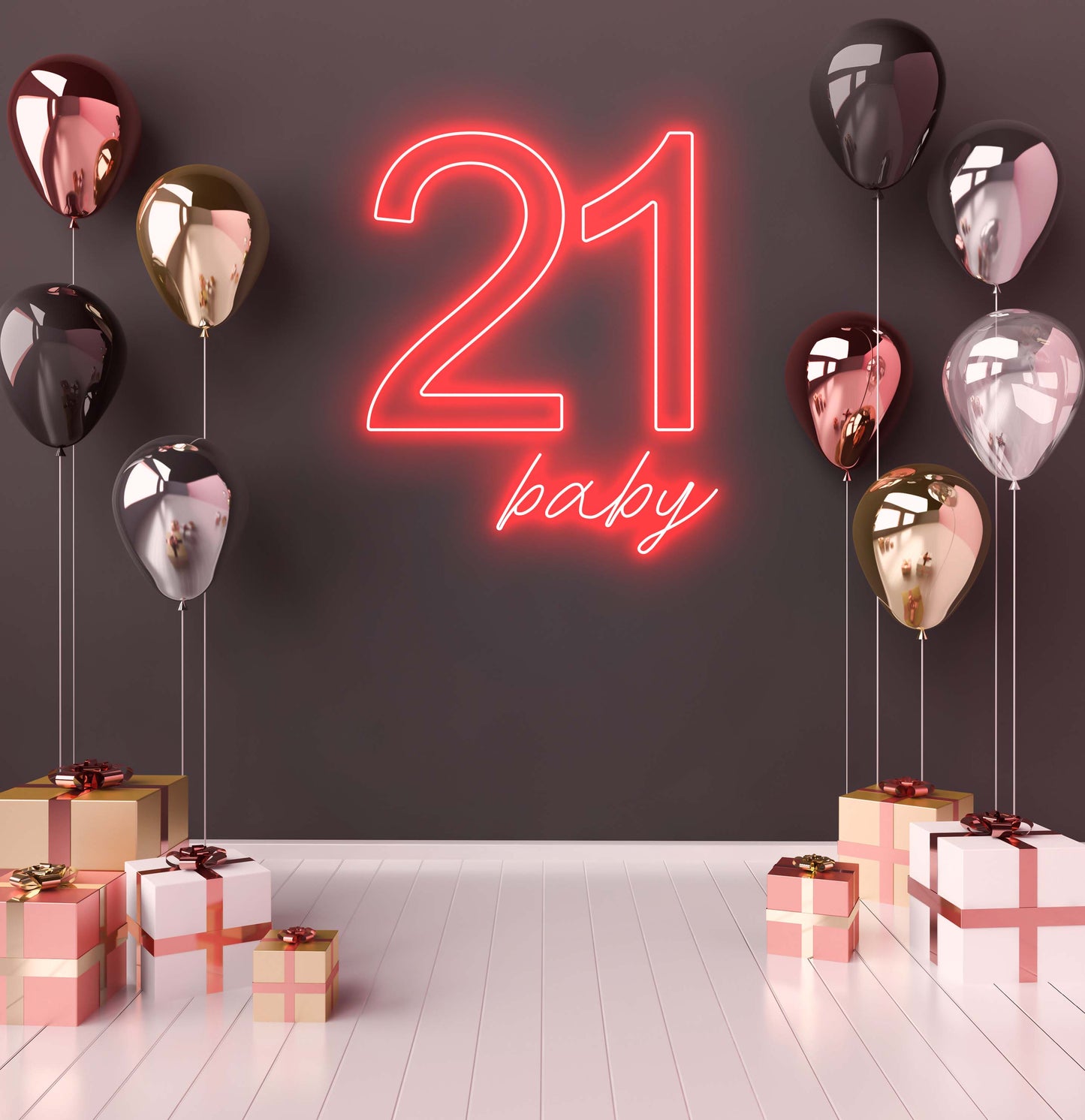 21 Baby LED Neon Sign