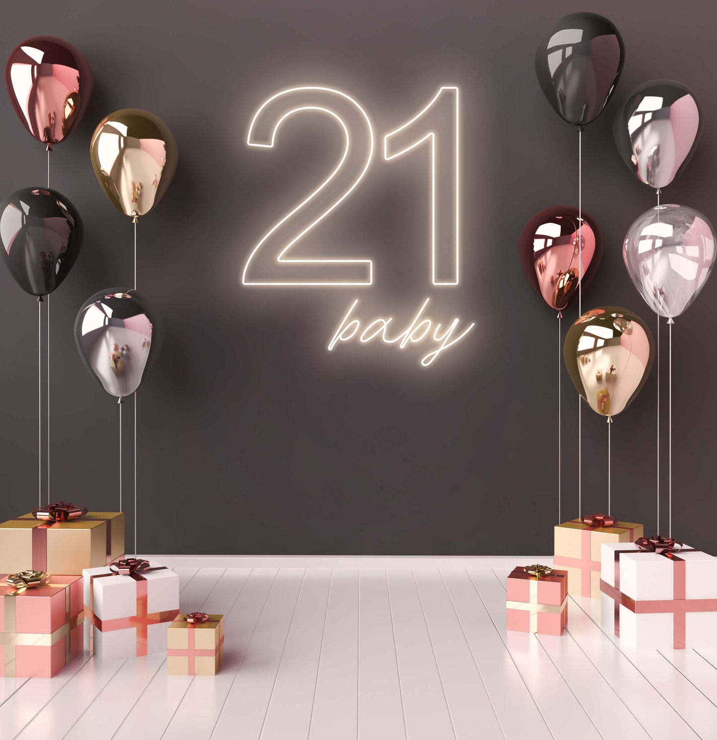 21 Baby LED Neon Sign