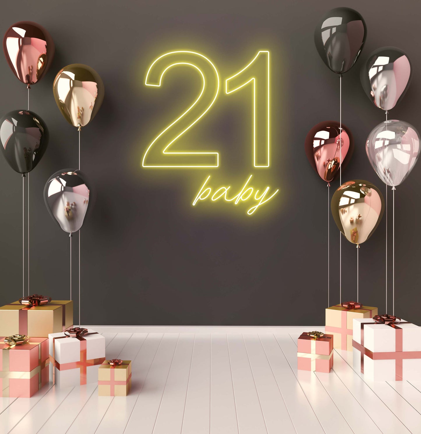 21 Baby LED Neon Sign