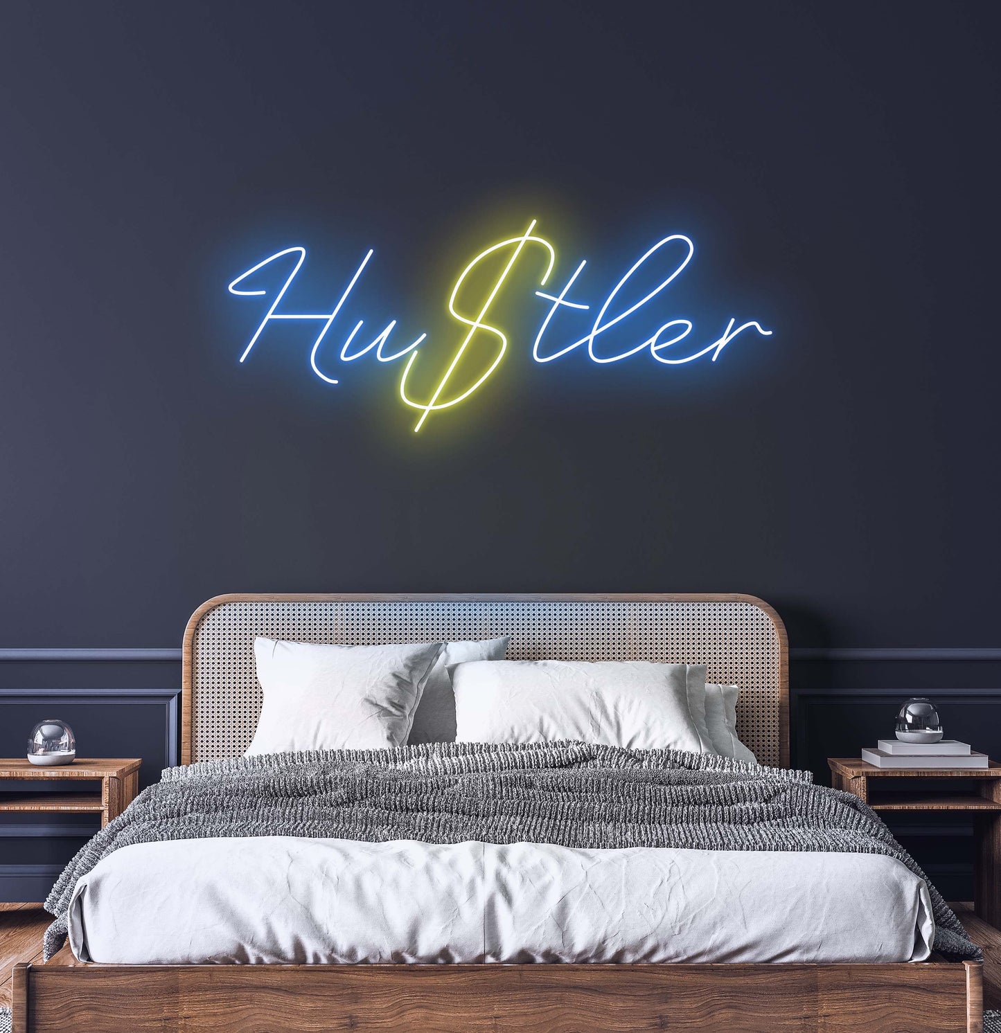 Hu$tler LED Neon Sign