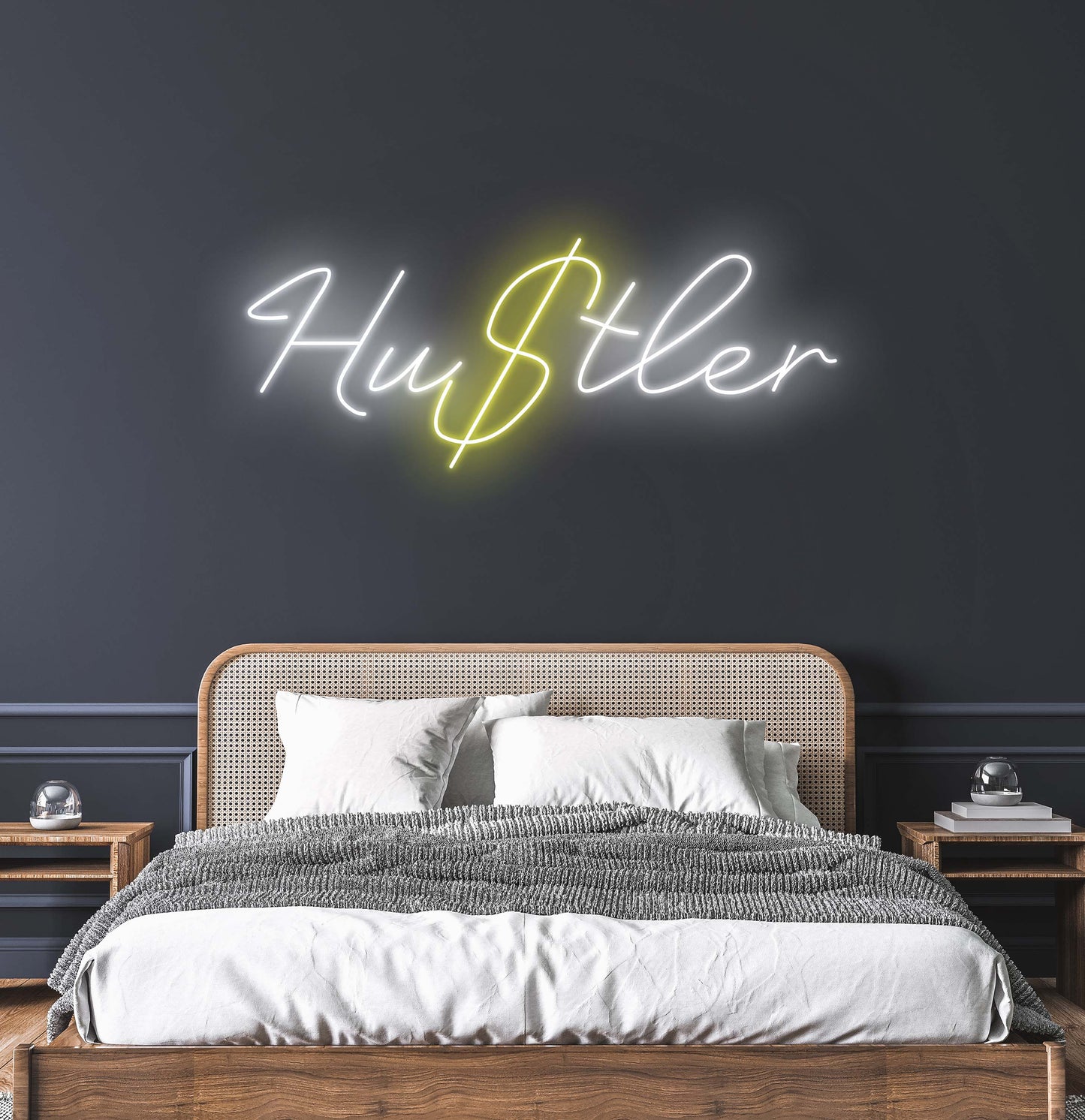 Hu$tler LED Neon Sign