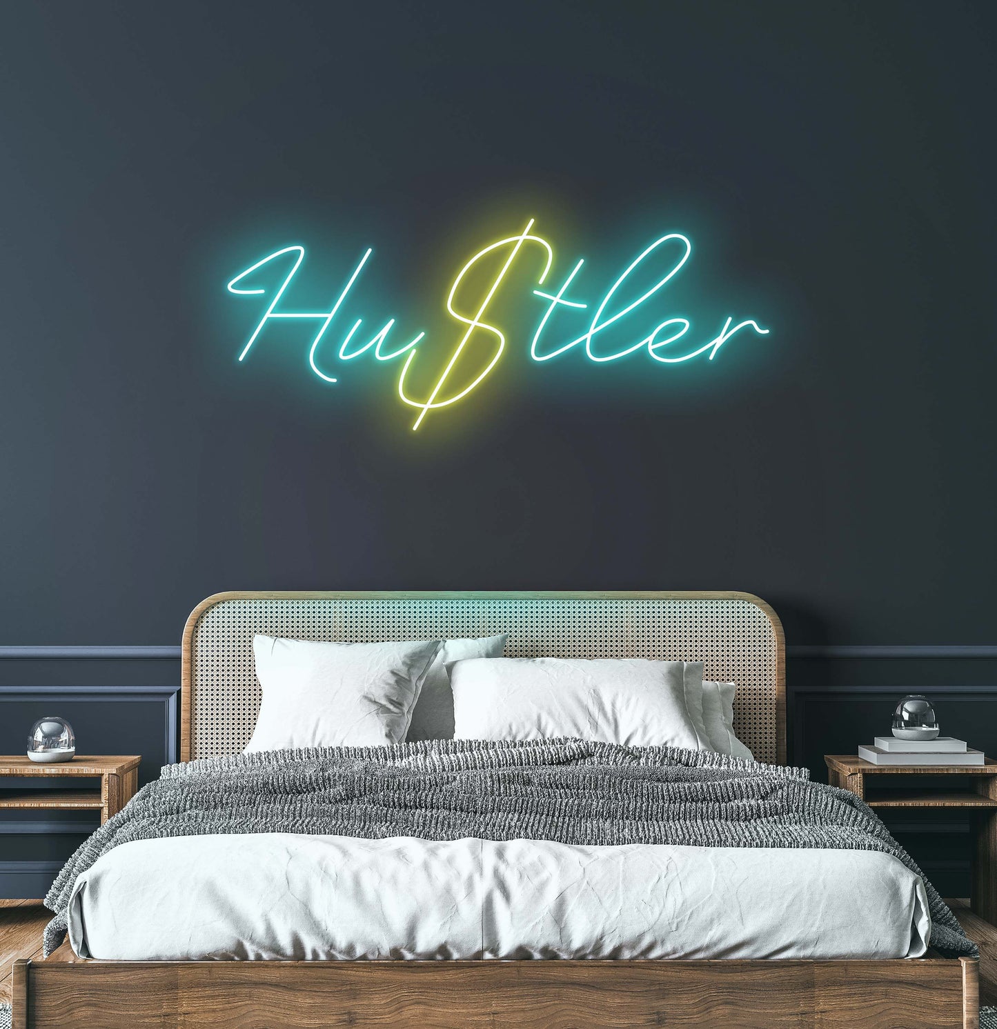 Hu$tler LED Neon Sign