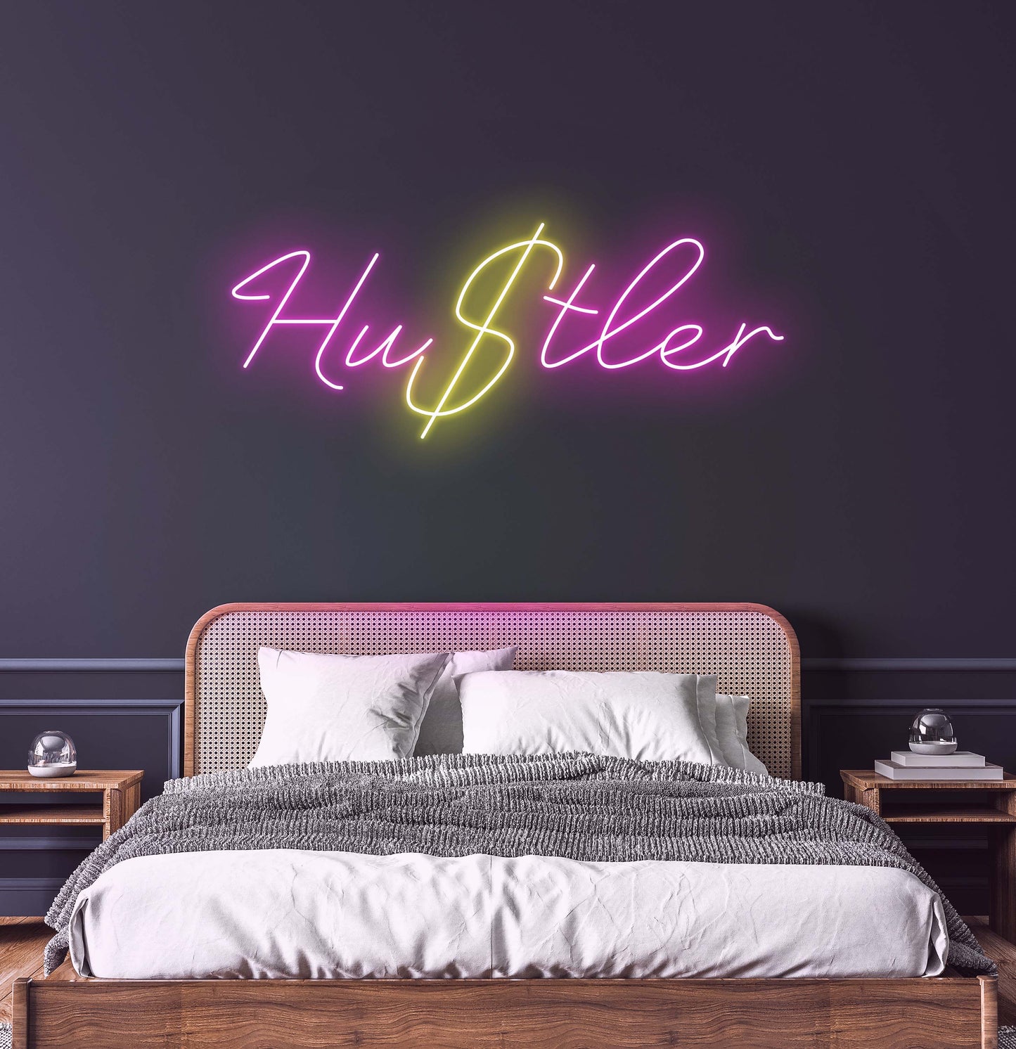Hu$tler LED Neon Sign