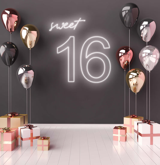 Sweet 16 LED Neon Sign