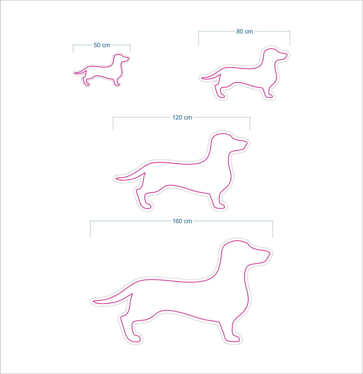 Dachshund (Sausage Dog) LED Neon Sign