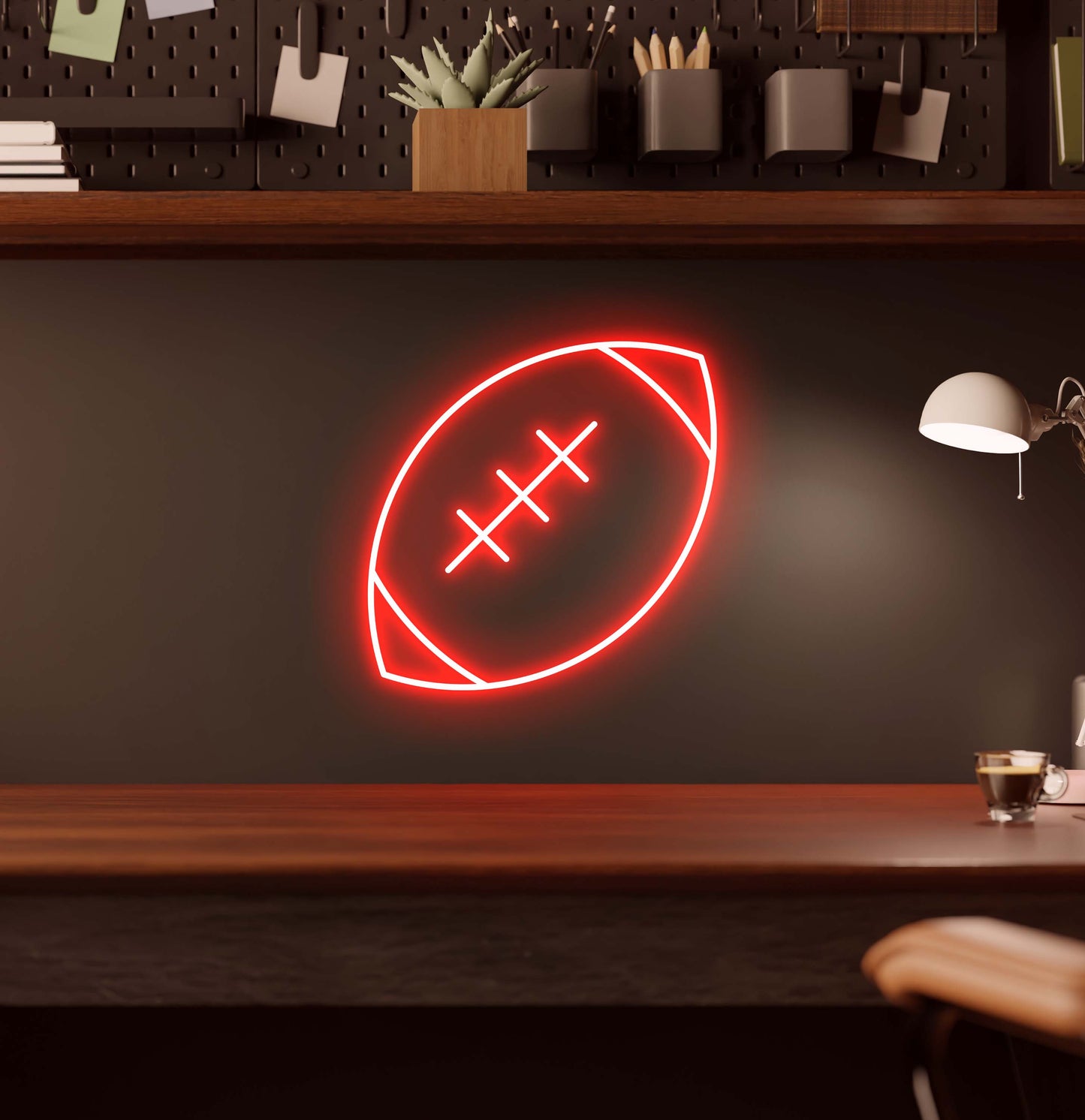 Football LED Neon Sign