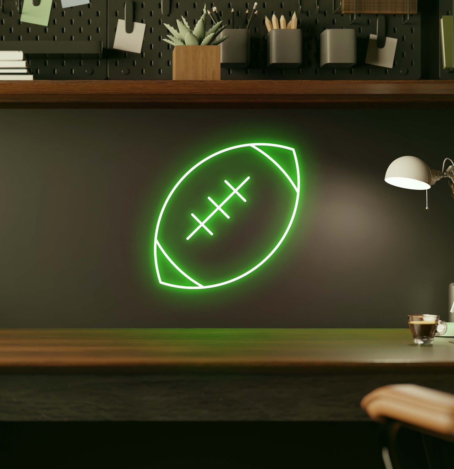 Football LED Neon Sign
