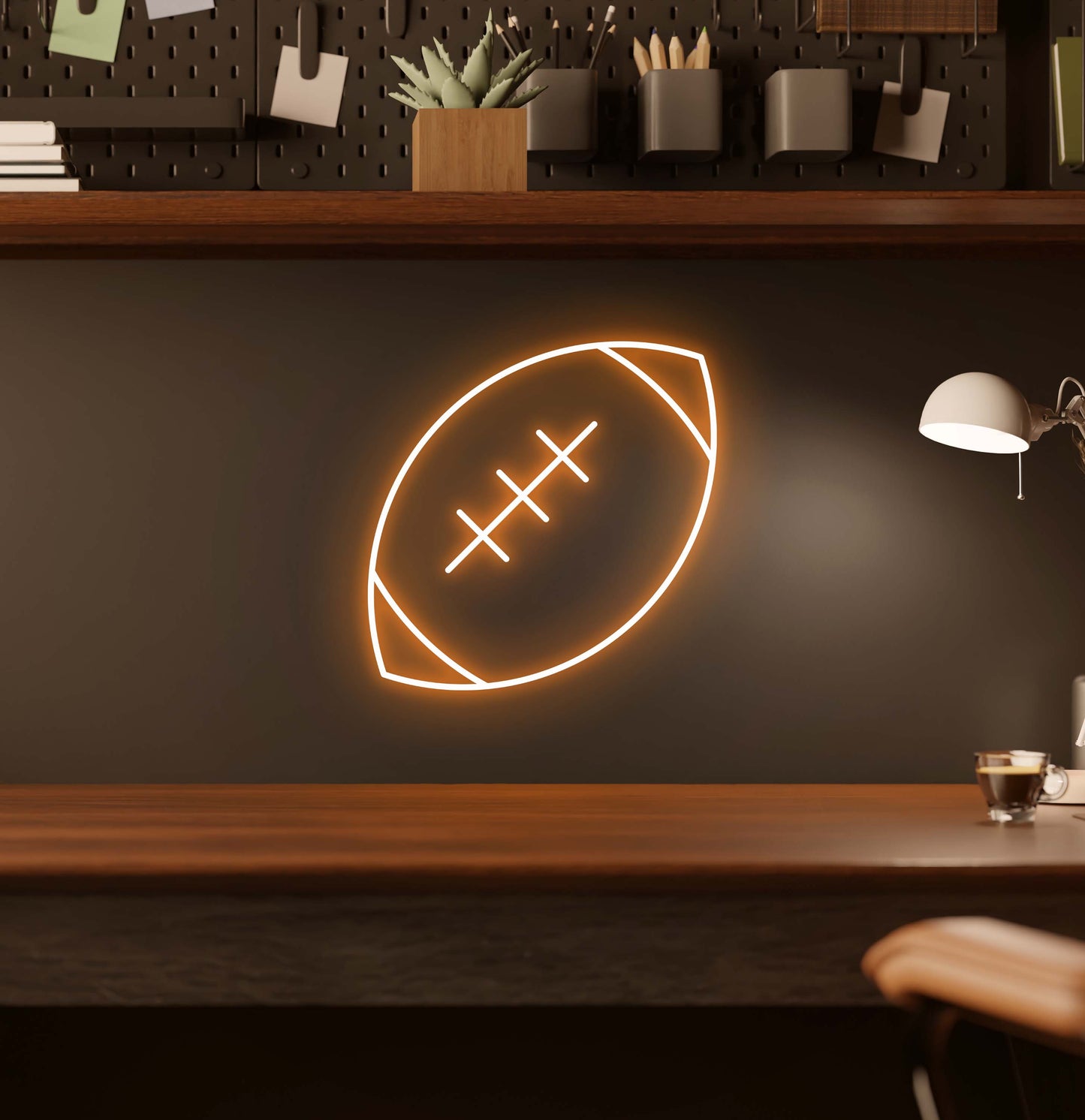 Football LED Neon Sign