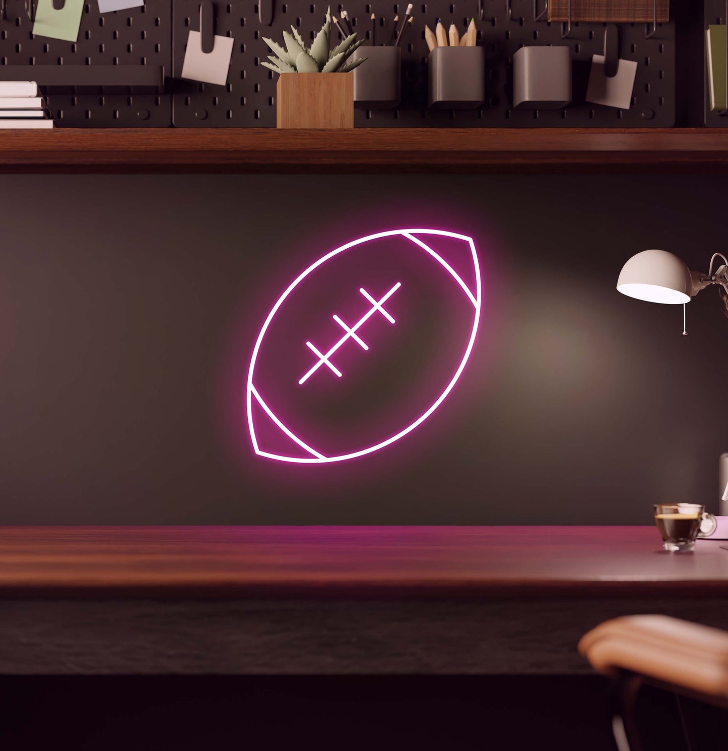 Football LED Neon Sign