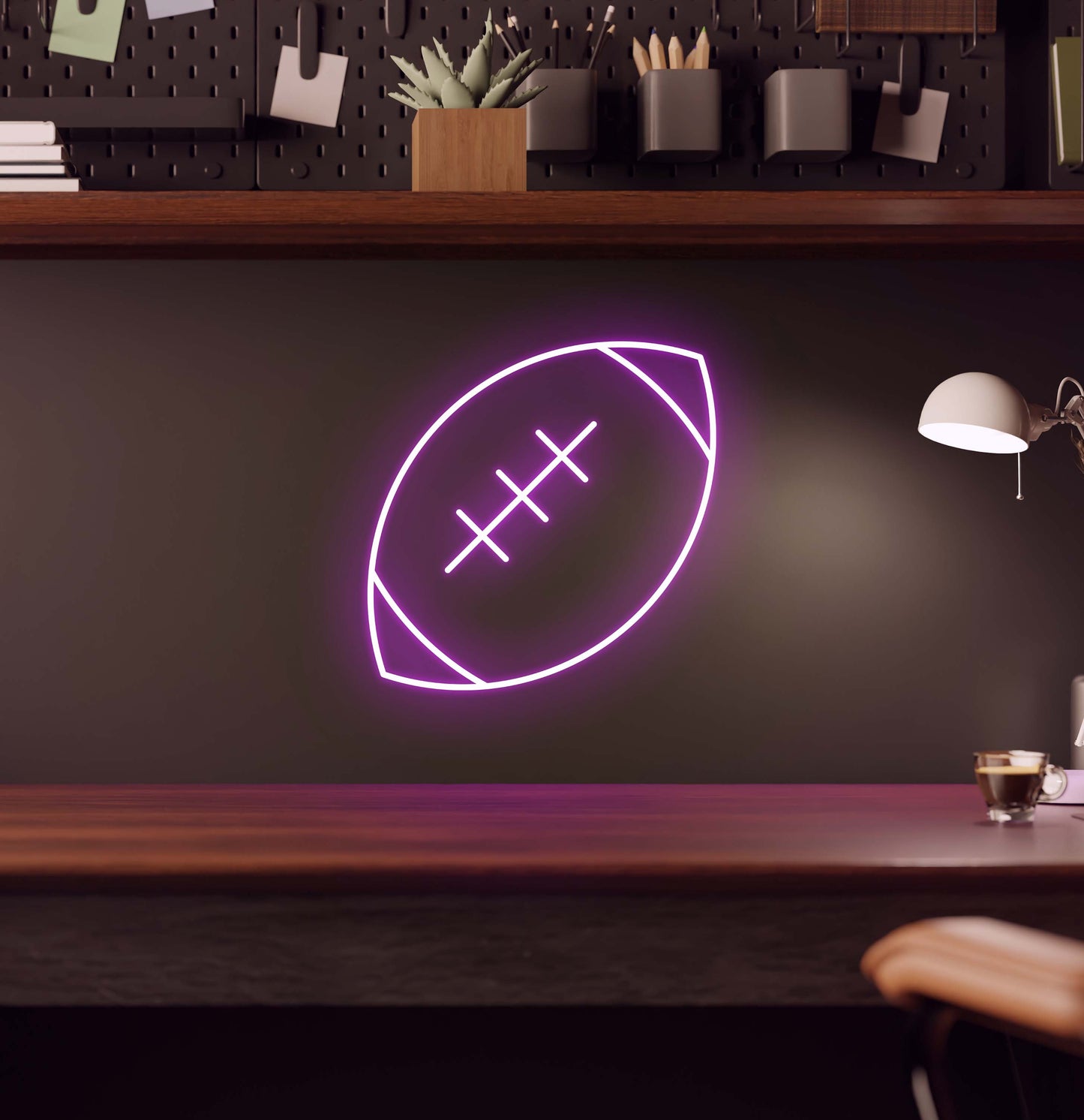 Football LED Neon Sign