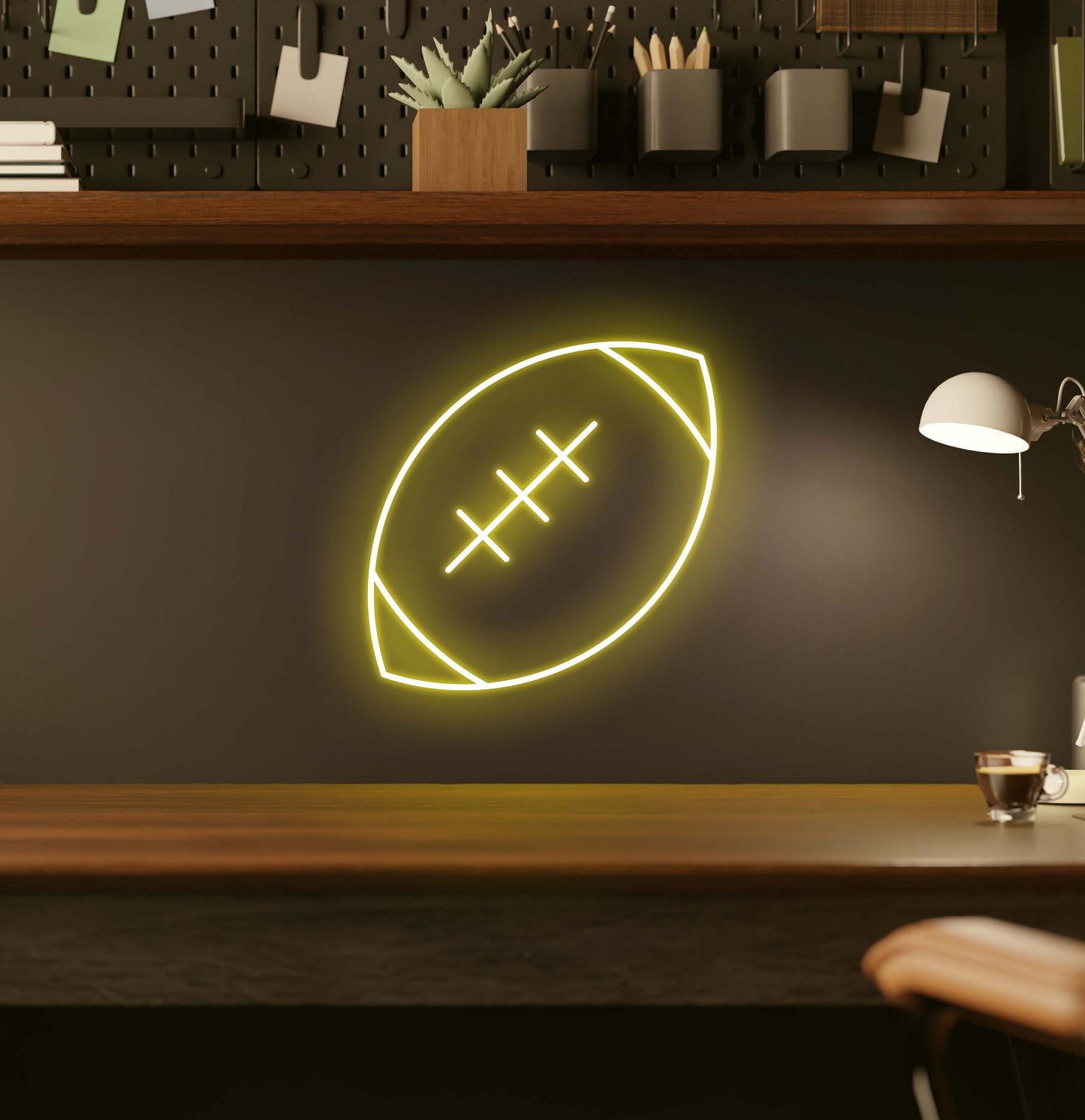 Football LED Neon Sign