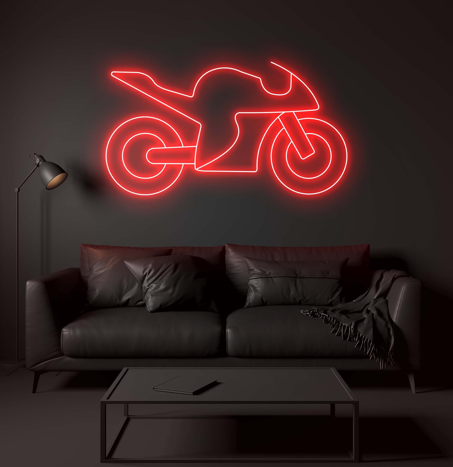 Motorbike LED Neon Sign