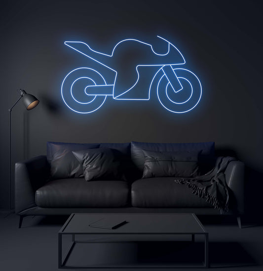 Motorbike LED Neon Sign