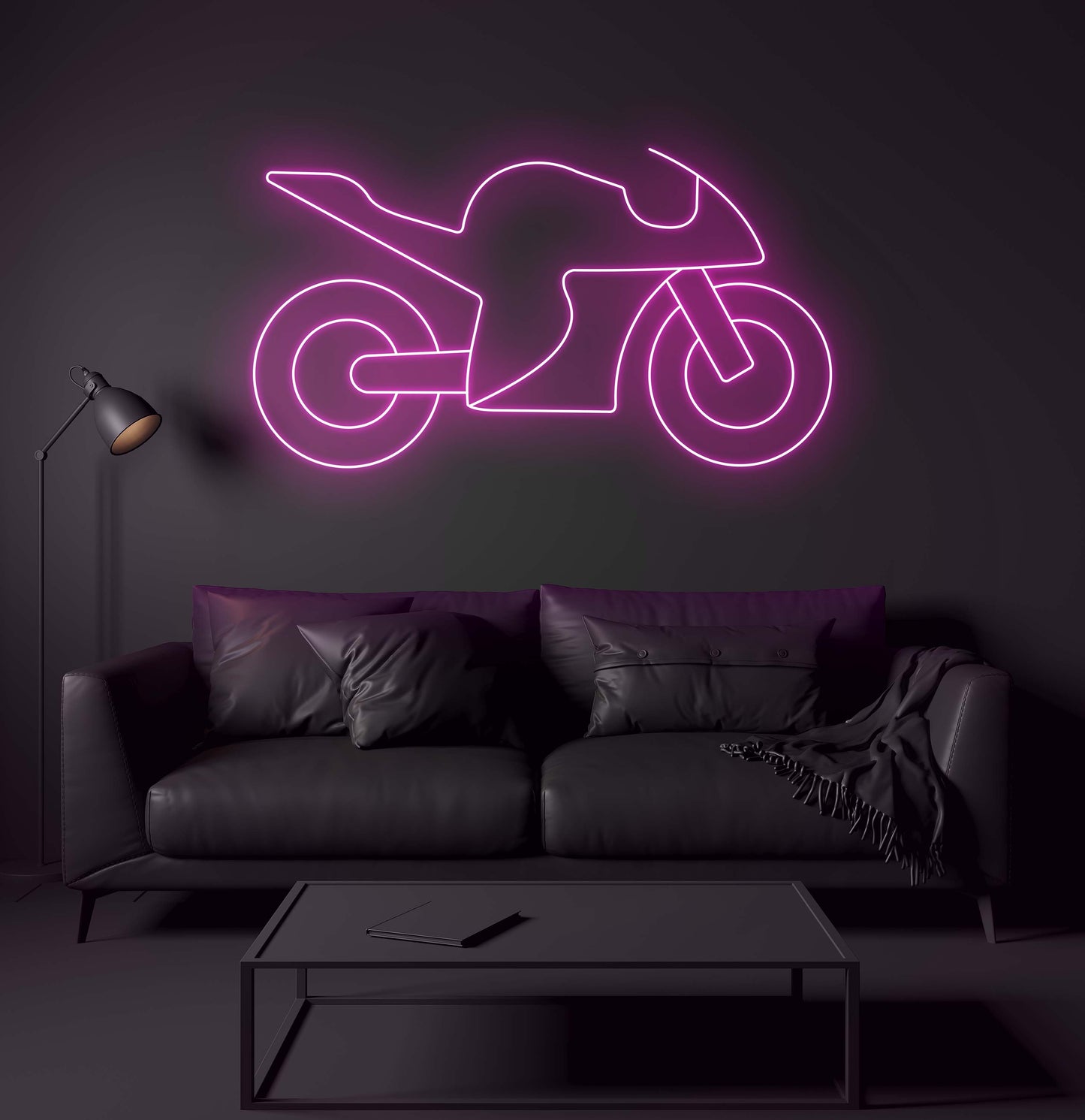 Motorbike LED Neon Sign