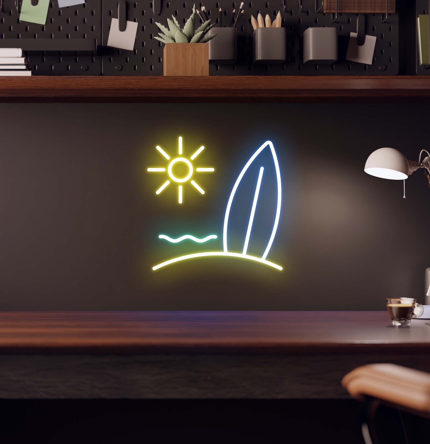 Surf LED Neon Sign
