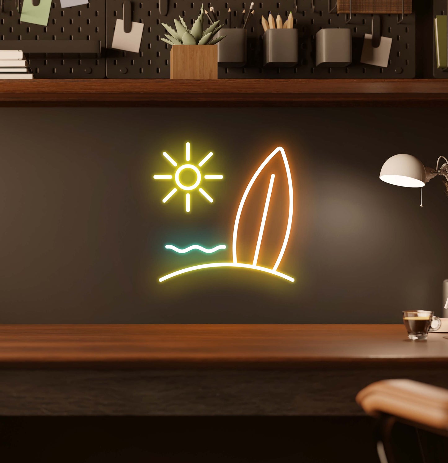 Surf LED Neon Sign