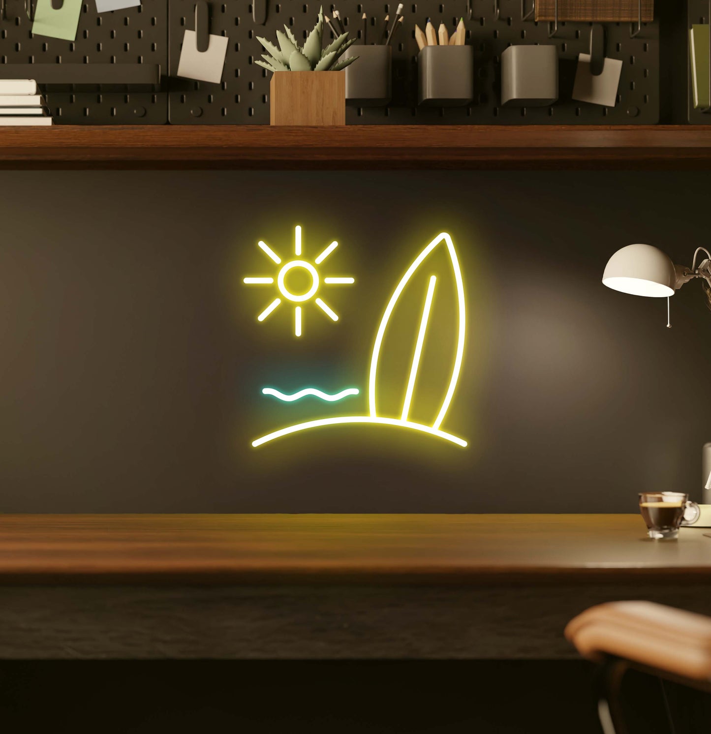 Surf LED Neon Sign