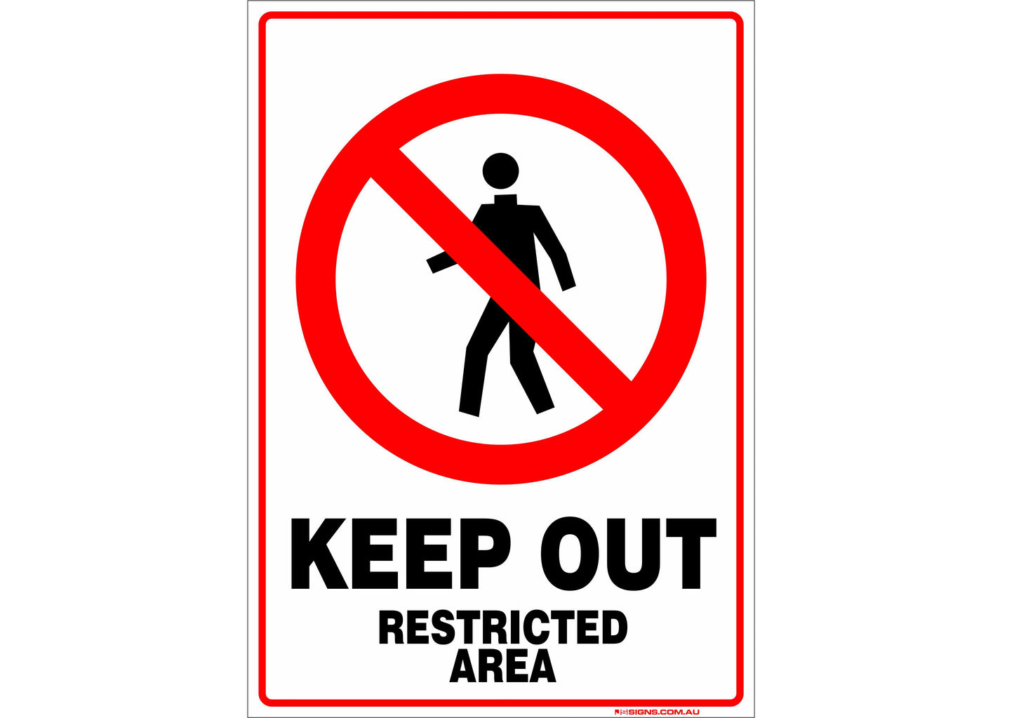 Keep Out Restricted Area
