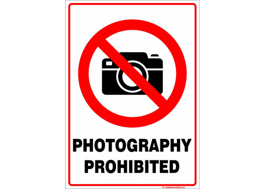 Photography Prohibited