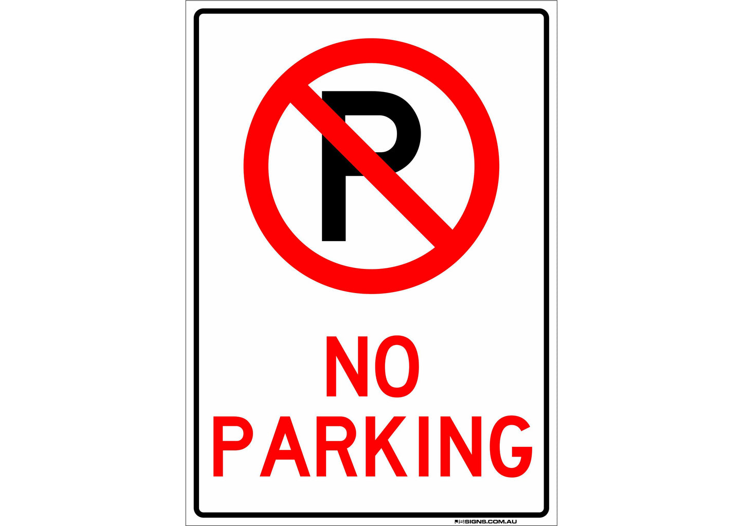 No Parking with Icon