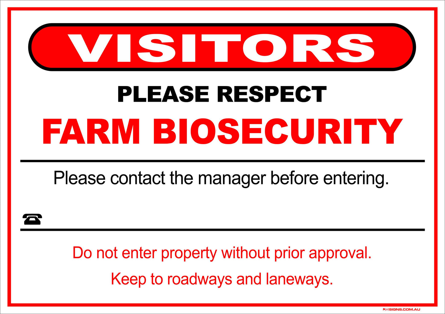 Custom Farm Biosecurity