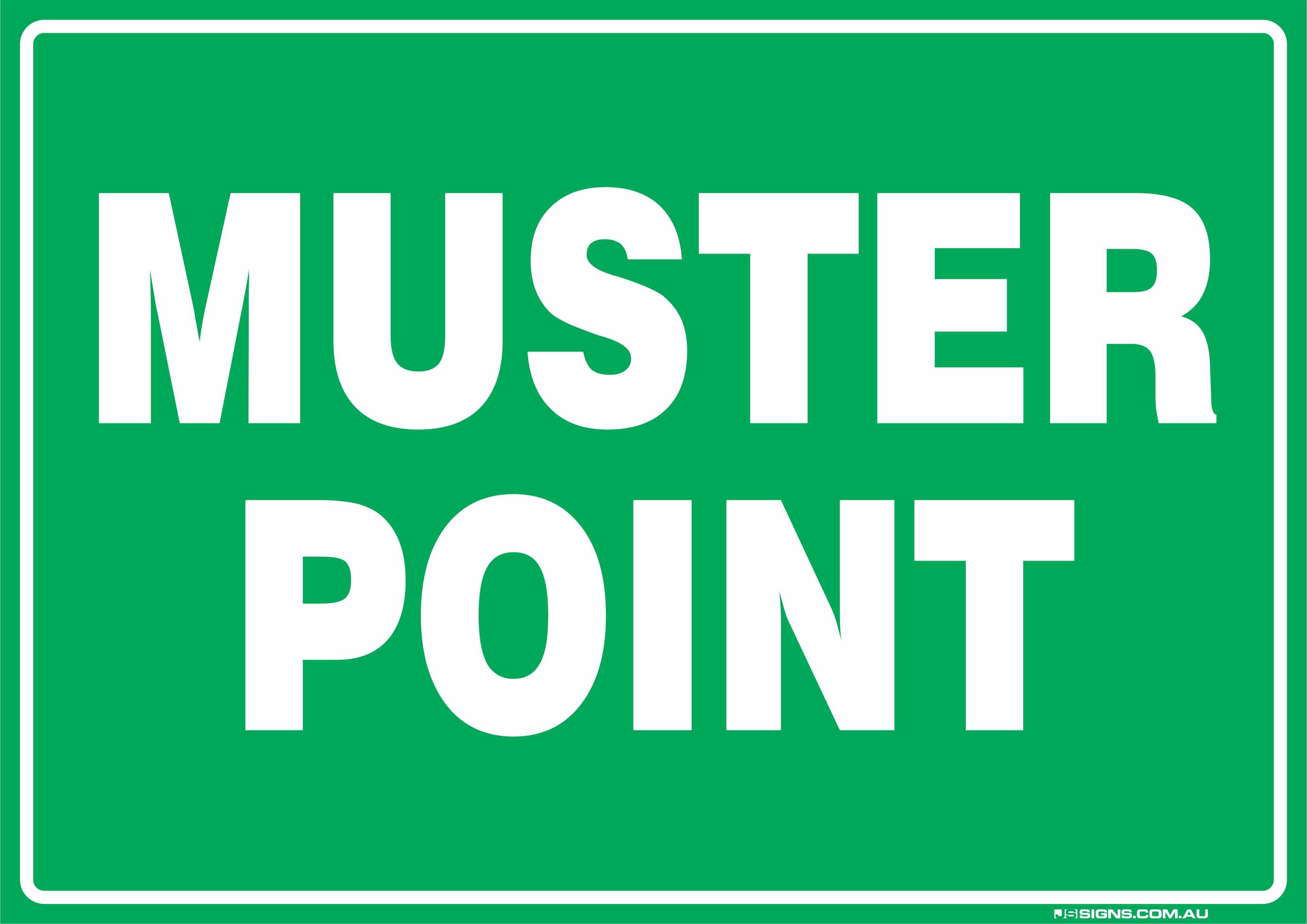 Muster Point – JS Signs