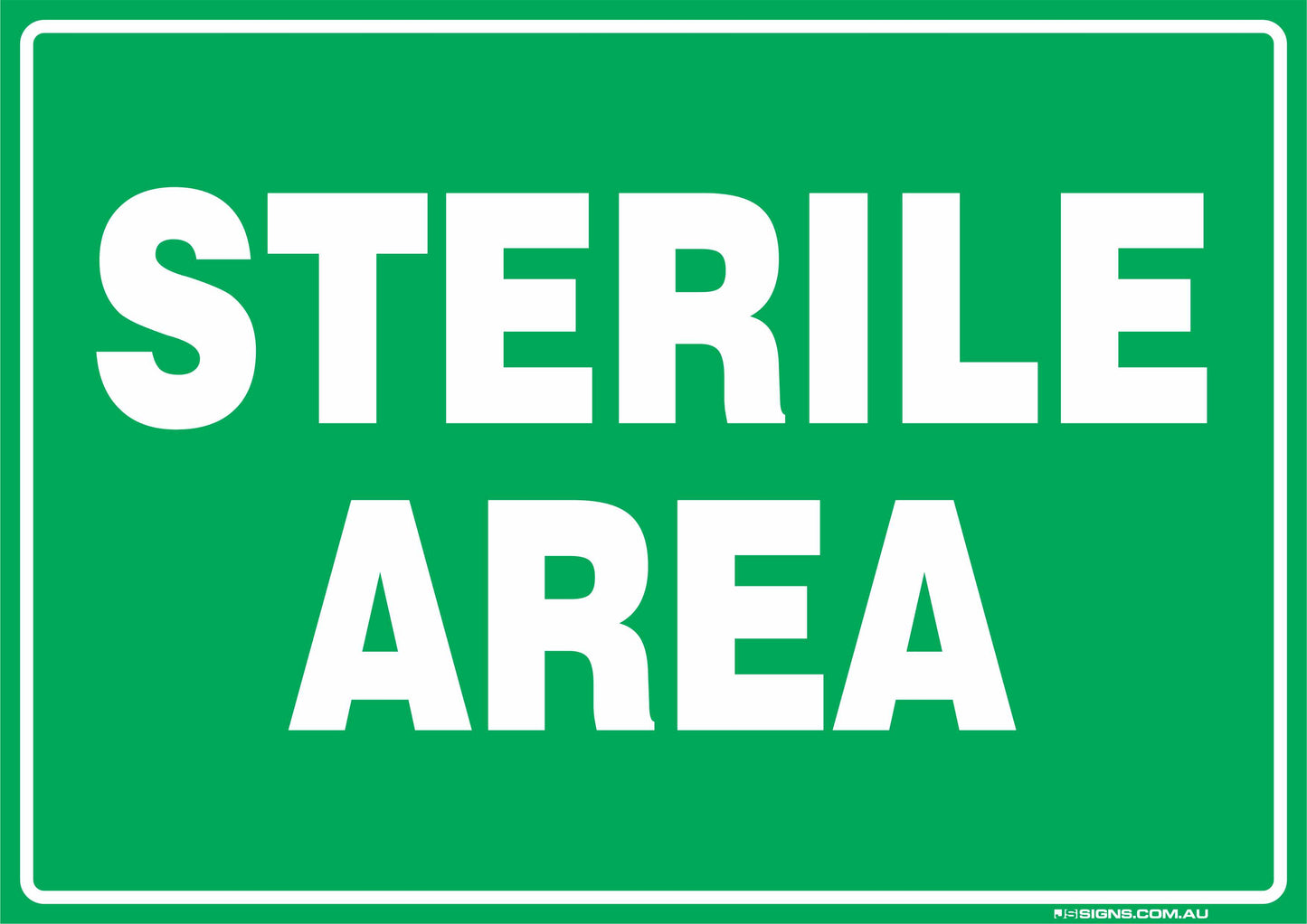 Sterile Area
