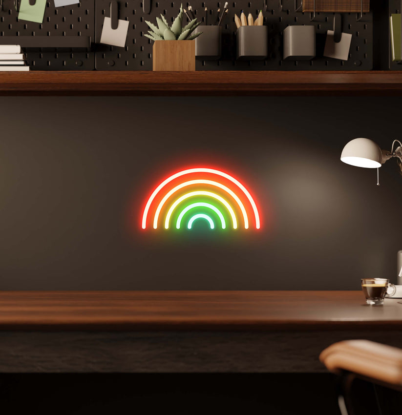 Mini Rainbow LED Neon Sign – JS Signs