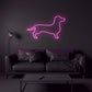 Dachshund (Sausage Dog) LED Neon Sign