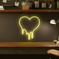 Dripping Heart LED Neon Sign