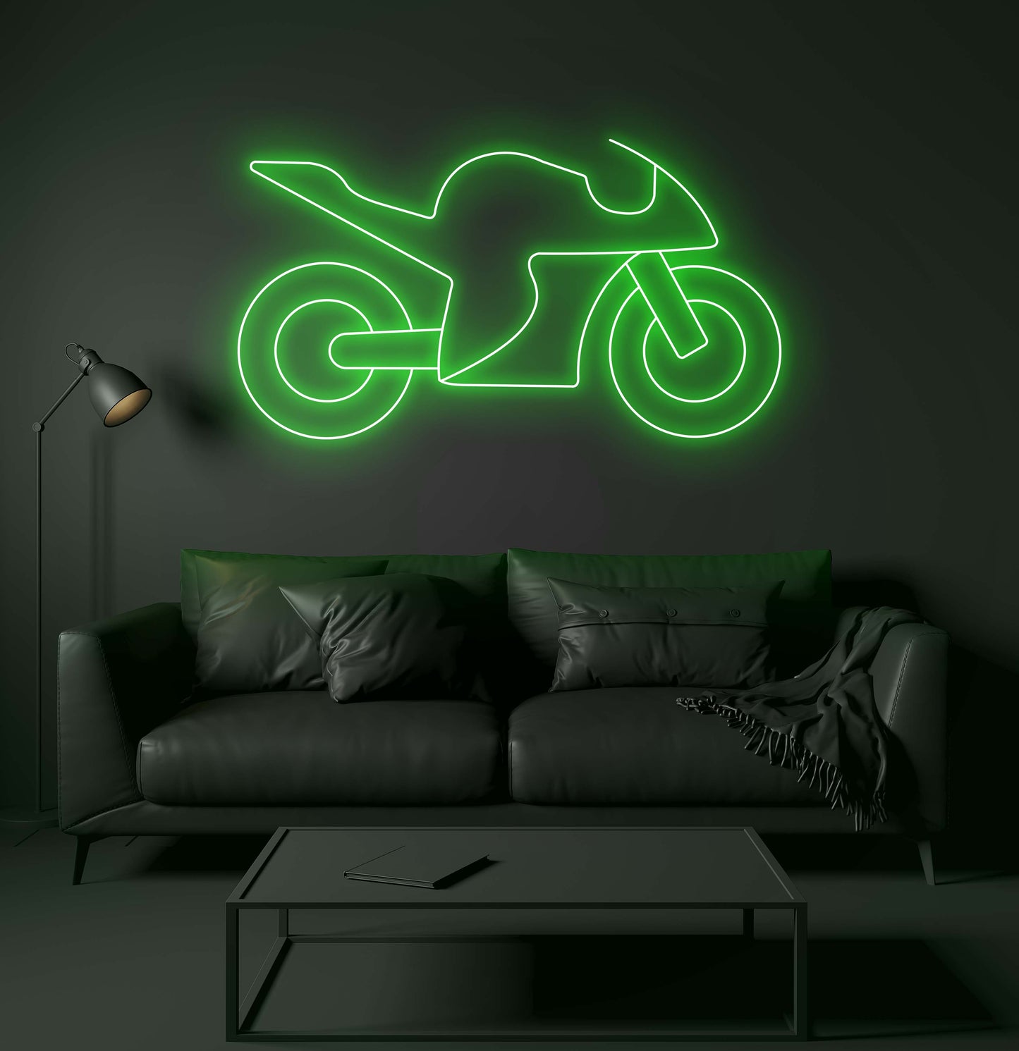 Motorbike LED Neon Sign