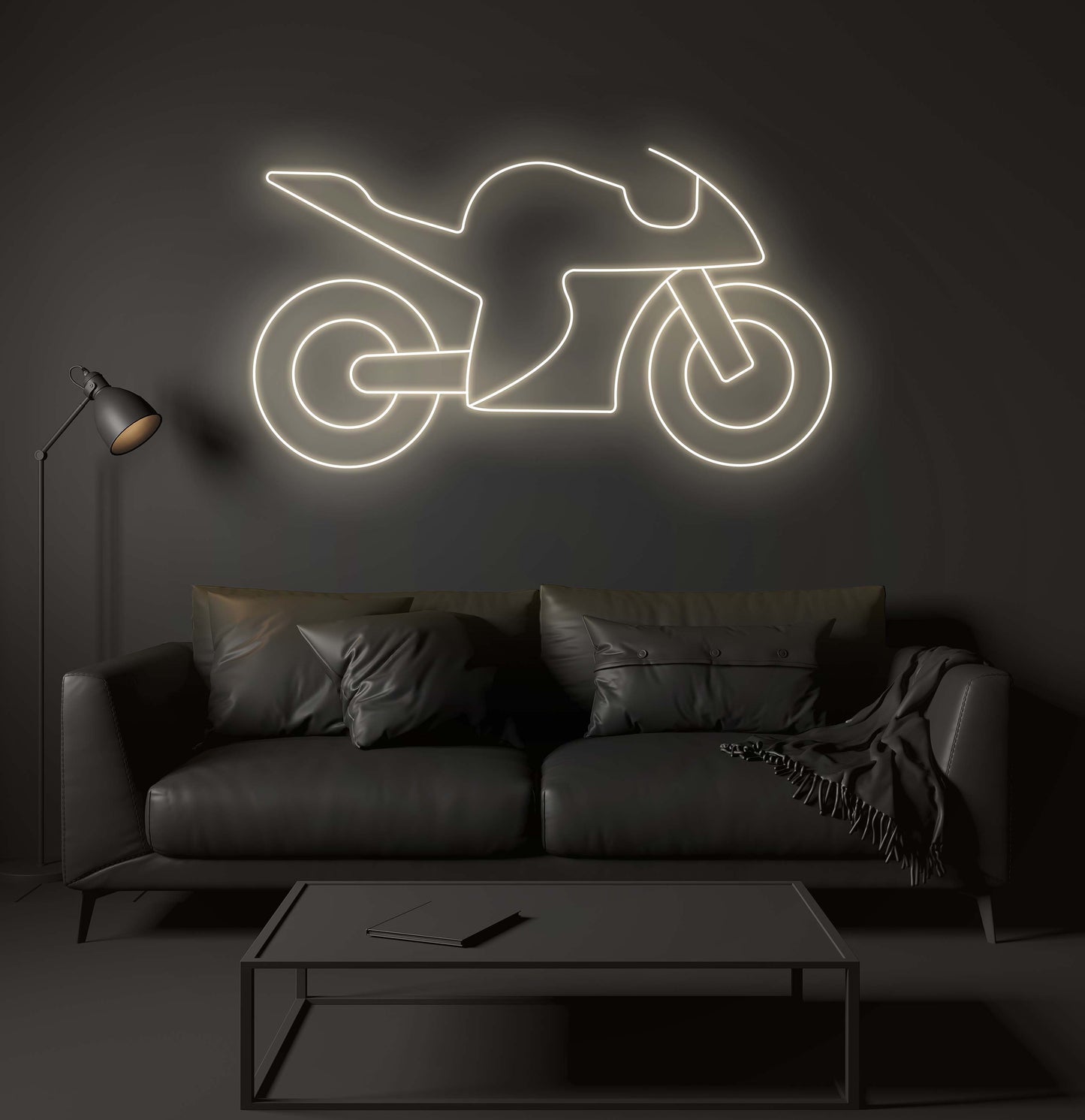 Motorbike LED Neon Sign