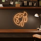 Paint Brush and Palette LED Neon Sign