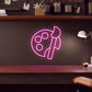 Paint Brush and Palette LED Neon Sign
