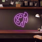 Paint Brush and Palette LED Neon Sign