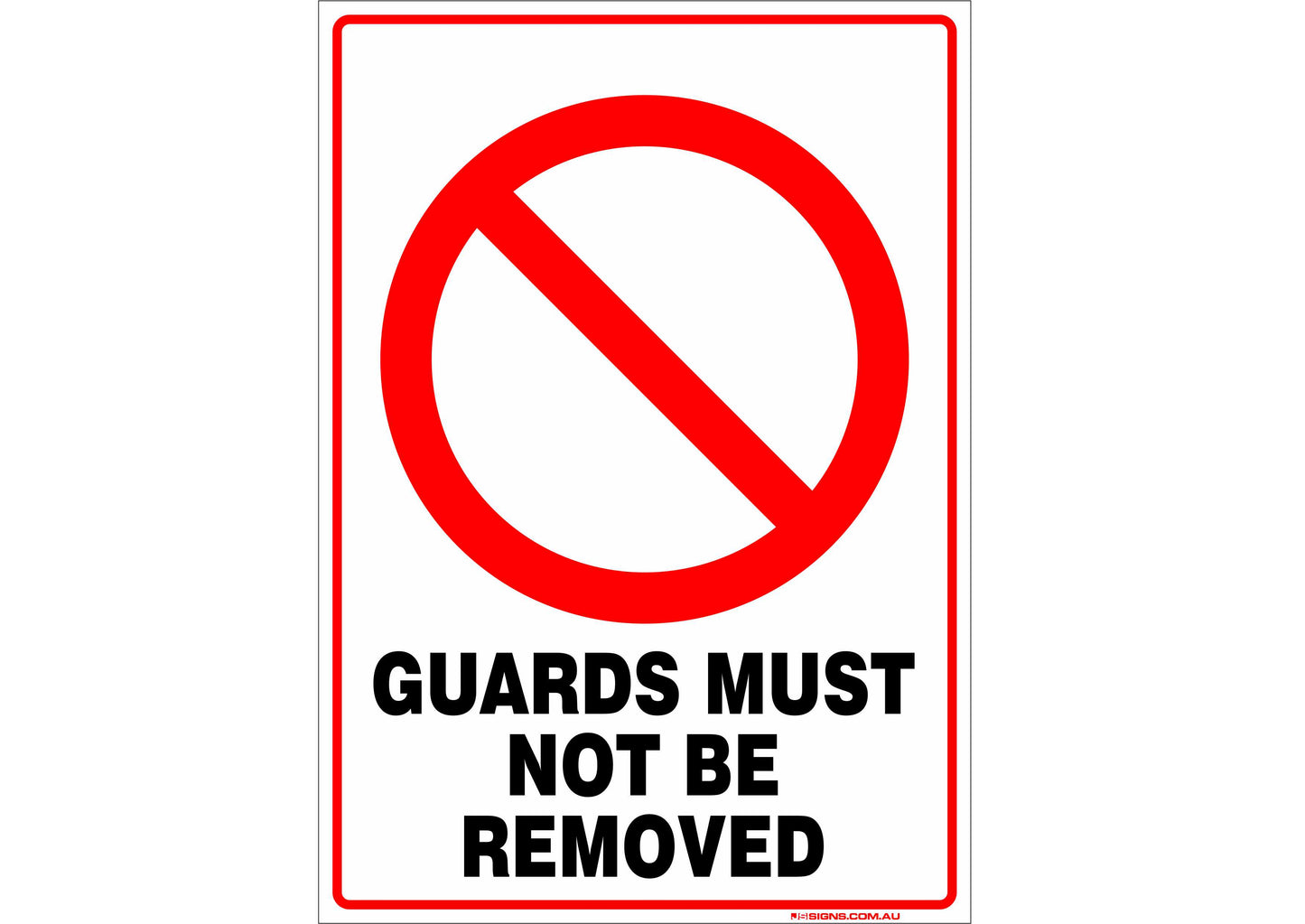 Guards Must Not Be Removed