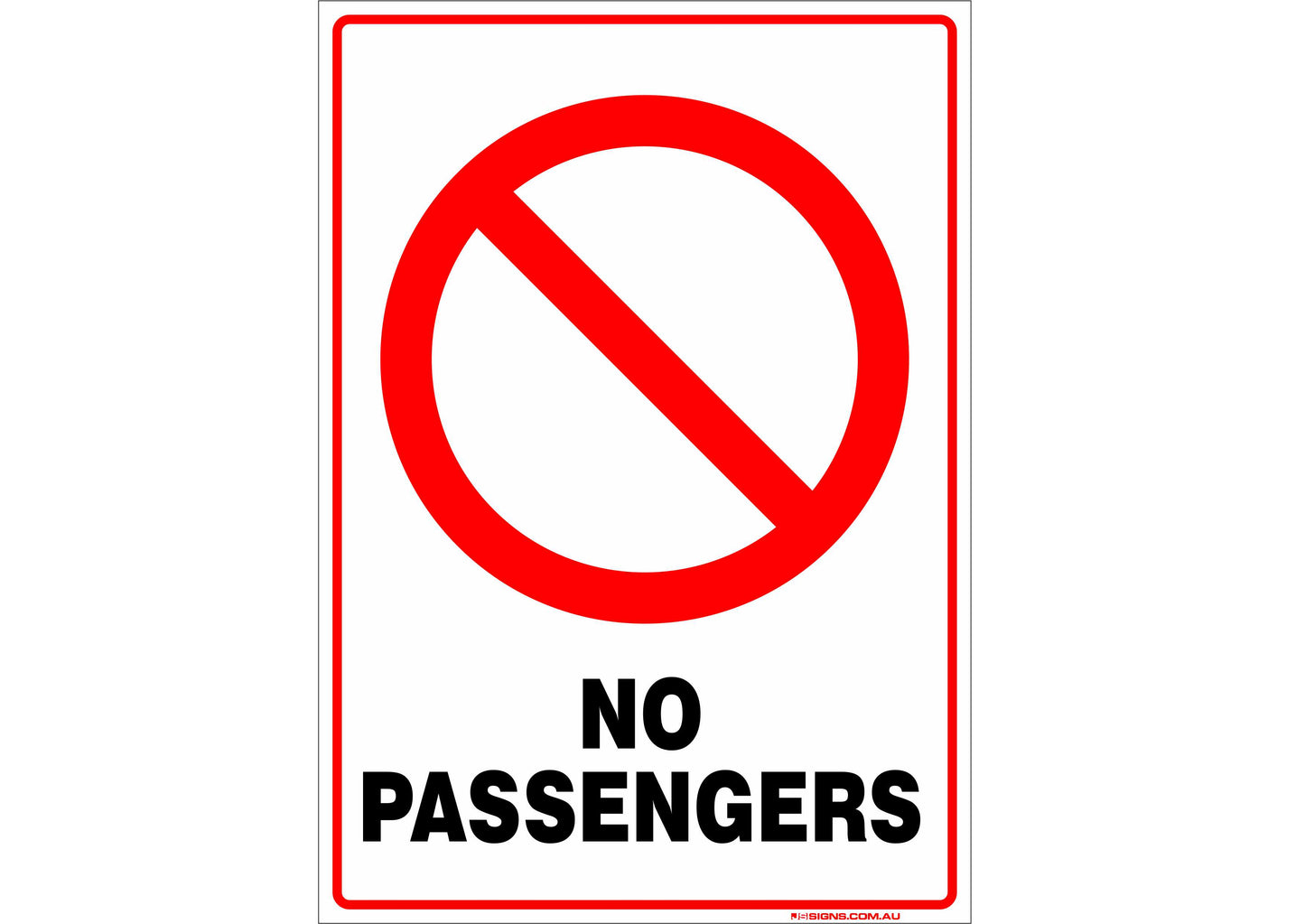 No Passengers