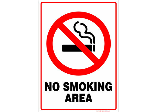No Smoking Area