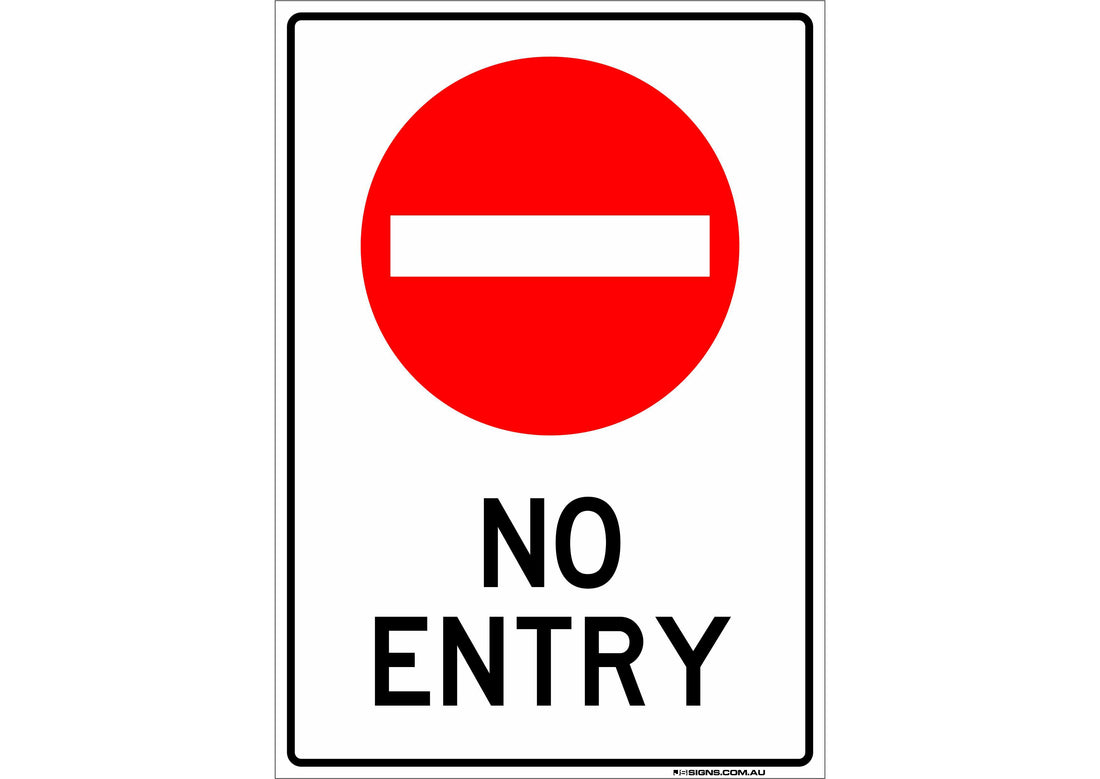 No Entry – JS Signs